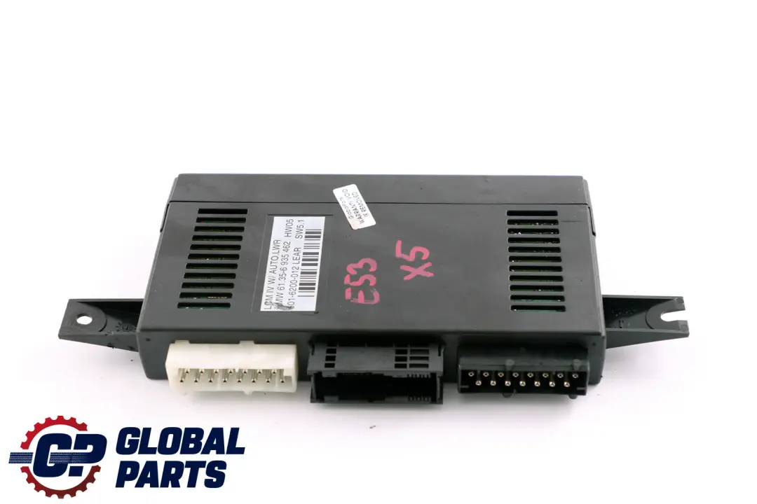 Light Check Module Control Unit ECU Lear LCM IV to BMW 5 X5 Series E39 E53 with Part number 6935462 BMW 5 X5 Series E39 E53 Light Check Module Control Unit ECU Lear LCM IV - SKU 6935462 - Part number 6935462