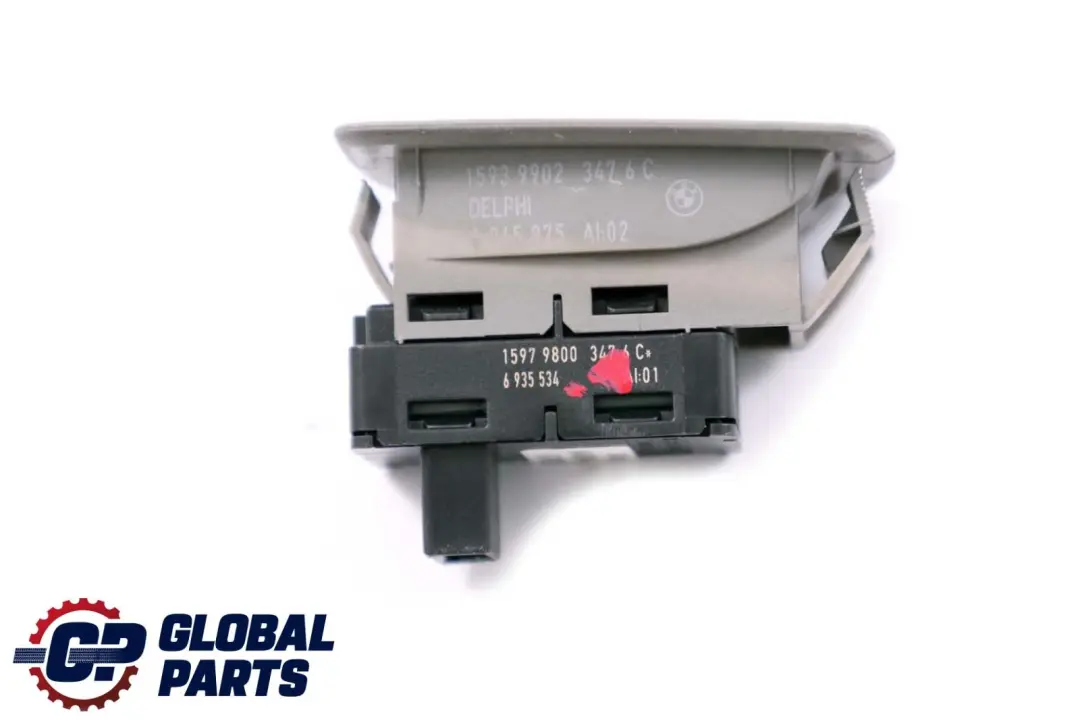 BMW X5 X6 Z4 Series E70 E71 E87 E89 E90 Switch Window Lifter Trim Gris - SKU 6935534-1 - Numéro de pièce 6935534