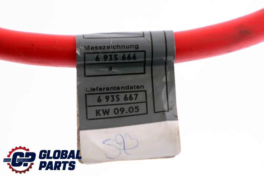 BMW Z4 Reihe E85 Roadster Batteriekabel plus 6112 - SKU 6935667-1 - Teilenummer 6935667