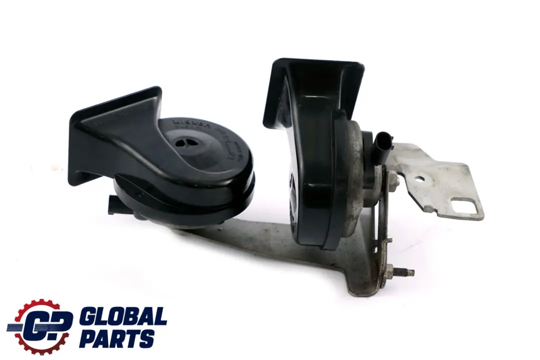 BMW 5 Series E60 E61 E63 E64 Bracket Low High Tone Horn Set - SKU 6935709-1 - Part number 6935709