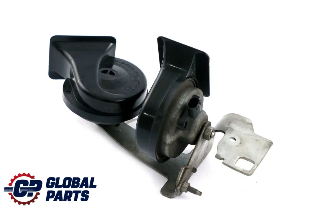 BMW 5 Series E60 E61 E63 E64 Bracket Low High Tone Horn Set - SKU 6935709-1 - Part number 6935709