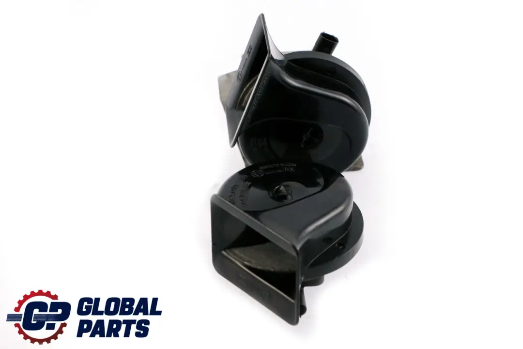 BMW 5 Series E60 E61 E63 E64 Bracket Low High Tone Horn Set - SKU 6935709-1 - Part number 6935709