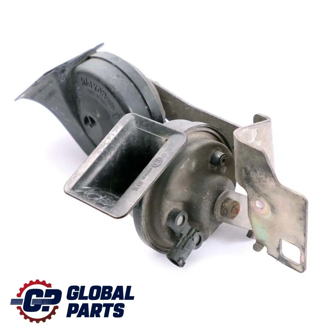 Bajo Alto Tono Cuerno Set Soporte para BMW Serie 5 E60 E61 E63 E64 con número de pieza 6935709 BMW Serie 5 E60 E61 E63 E64 Bajo Alto Tono Cuerno Set Soporte - SKU 6935709-2 - Número de pieza 6935709