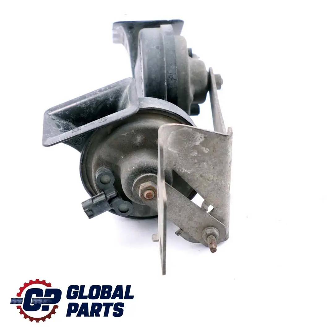 Bajo Alto Tono Cuerno Set Soporte para BMW Serie 5 E60 E61 E63 E64 con número de pieza 6935709 BMW Serie 5 E60 E61 E63 E64 Bajo Alto Tono Cuerno Set Soporte - SKU 6935709-2 - Número de pieza 6935709
