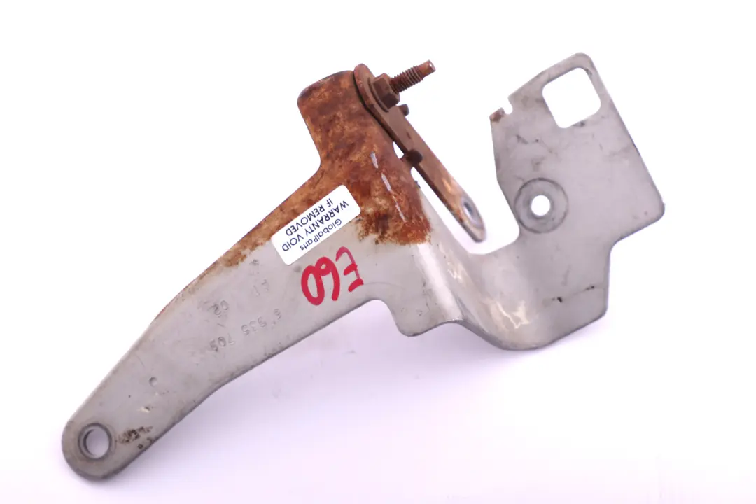 Bracket Horn Mounting Plate to BMW 5 Series E60 E61 E63 E64 with Part number 6935709 BMW 5 Series E60 E61 E63 E64 Bracket Horn Mounting Plate - SKU 6935709 - Part number 6935709