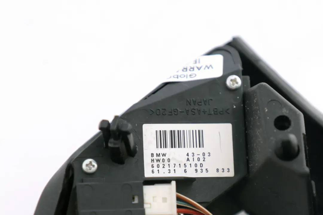 MFL Interruptor Botones De Control para BMW E60 E61 Volante con número de pieza 6935833 BMW E60 E61 Volante MFL Interruptor Botones De Control - SKU 6935833-1 - Número de pieza 6935833