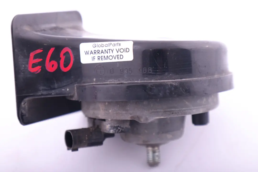 E63N E64 LCI Bocina Tono Bajo para BMW E60 E60N E61 E61N E63 con número de pieza 6935988 BMW E60 E60N E61 E61N E63 E63N E64 LCI Bocina Tono Bajo - SKU 6935988 - Número de pieza 6935988