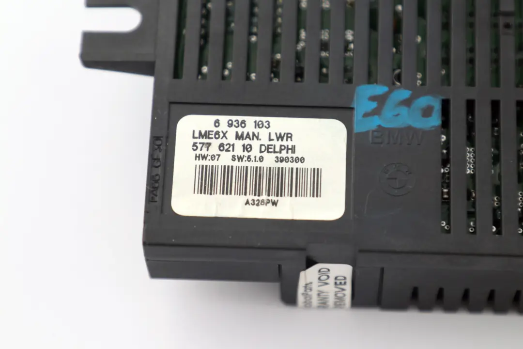 Modulo Controllo Luci Lear Lme6X Man. Lwr (Lcm) per BMW E60 con numero di parte 6936103 BMW E60 Modulo Controllo Luci Lear Lme6X Man. Lwr (Lcm) - SKU 6936103 - Numero di parte 6936103