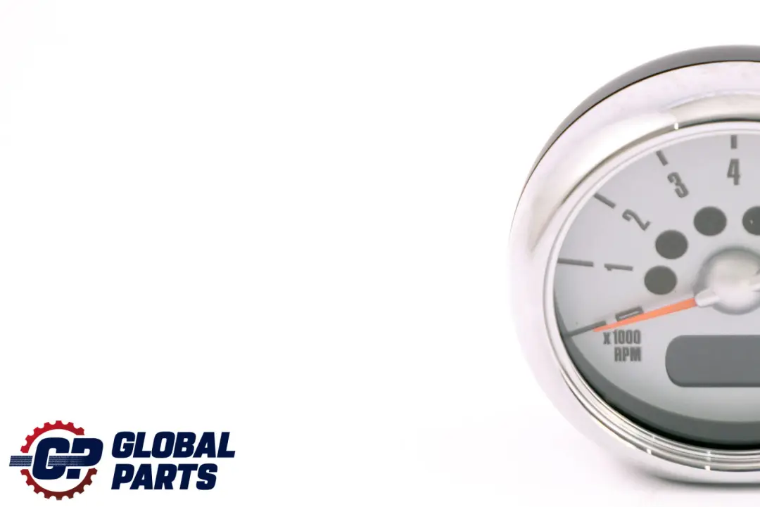 Tachometer Revolution Counter Chrome to BMW Mini Cooper R50 R52 R53 Cabrio with Part number 6936312 BMW Mini Cooper R50 R52 R53 Cabrio Tachometer Revolution Counter Chrome - SKU 6936312-1 - Part number 6936312