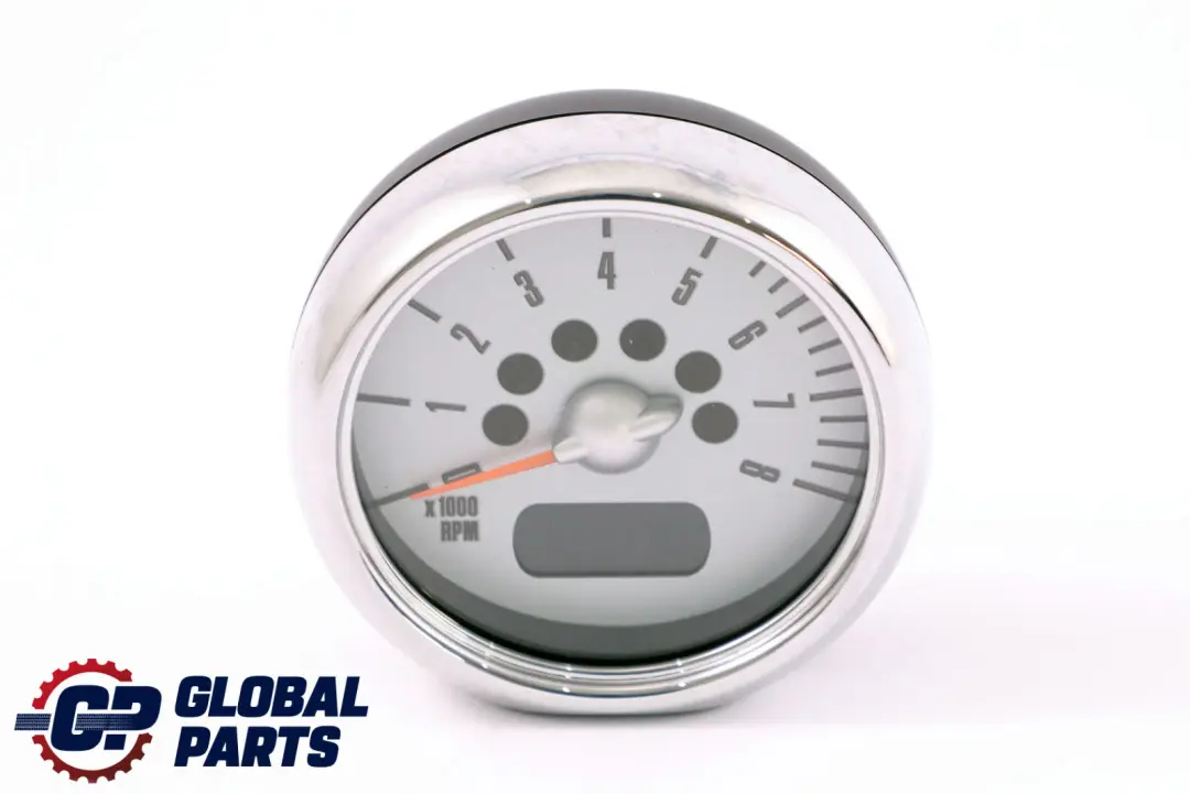 Tachometer Revolution Counter Chrome to BMW Mini Cooper R50 R52 R53 Cabrio with Part number 6936312 BMW Mini Cooper R50 R52 R53 Cabrio Tachometer Revolution Counter Chrome - SKU 6936312-1 - Part number 6936312