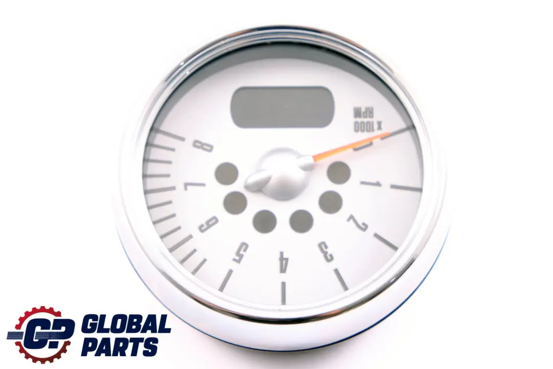 Contagiri cromato per Mini Cooper R50 R52 R53 Cabrio con numero di parte 6936312 Mini Cooper R50 R52 R53 Cabrio Contagiri cromato - SKU 6936312 - Numero di parte 6936312