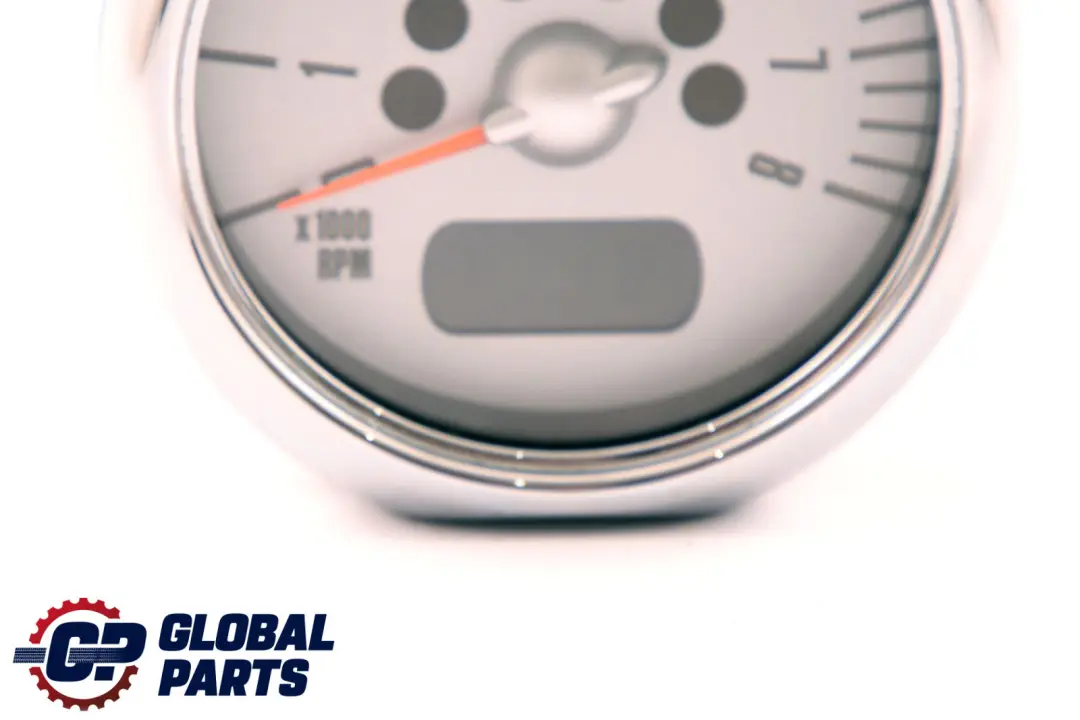 Cuentarrevoluciones Cabrio Cromado para Mini Cooper R50 R52 R53 con número de pieza 6936312 Mini Cooper R50 R52 R53 Cuentarrevoluciones Cabrio Cromado - SKU 6936312 - Número de pieza 6936312