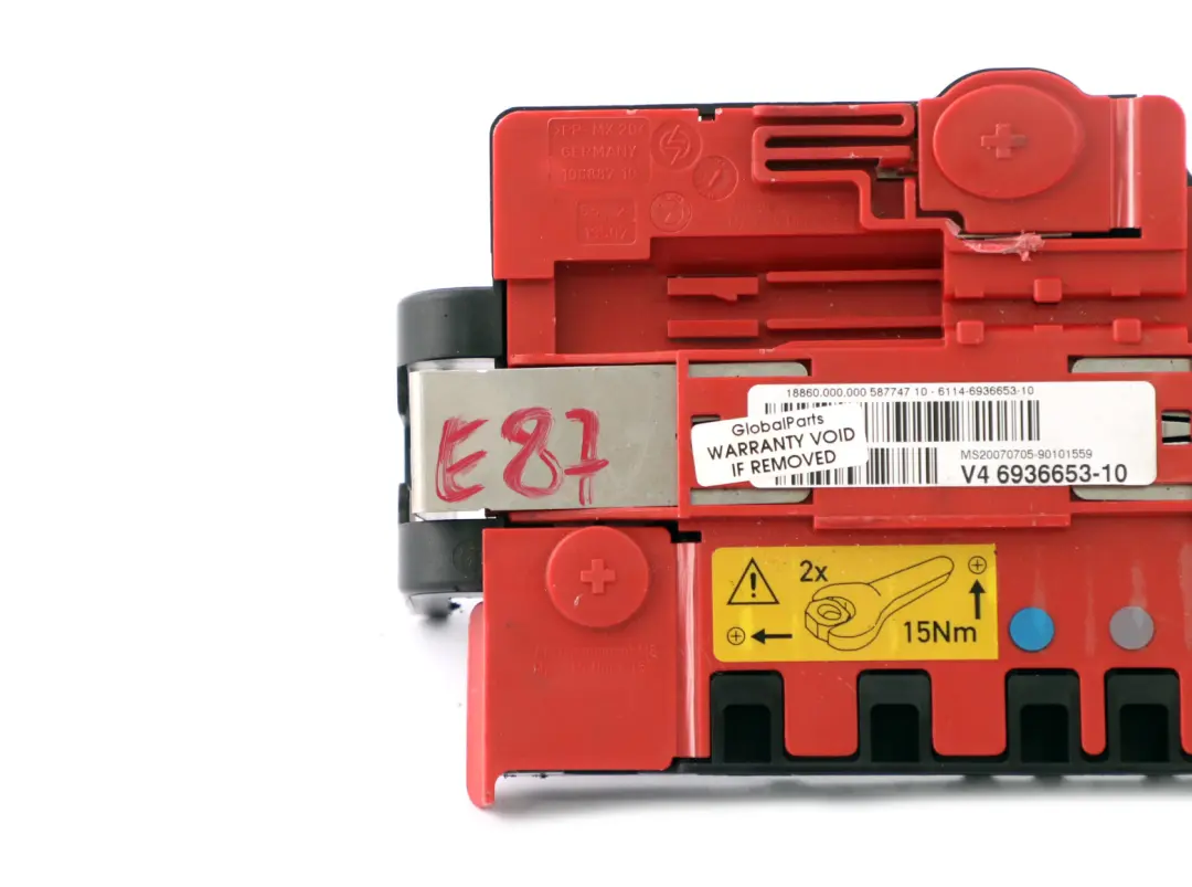 Courant Avec Fusible 6936653 pour BMW E81 E82 E84 E87 E88 E90 E91 à propos du numéro de pièce 6971370 BMW E81 E82 E84 E87 E88 E90 E91 Courant Avec Fusible 6936653 - SKU 6936653-1 - Numéro de pièce 6971370