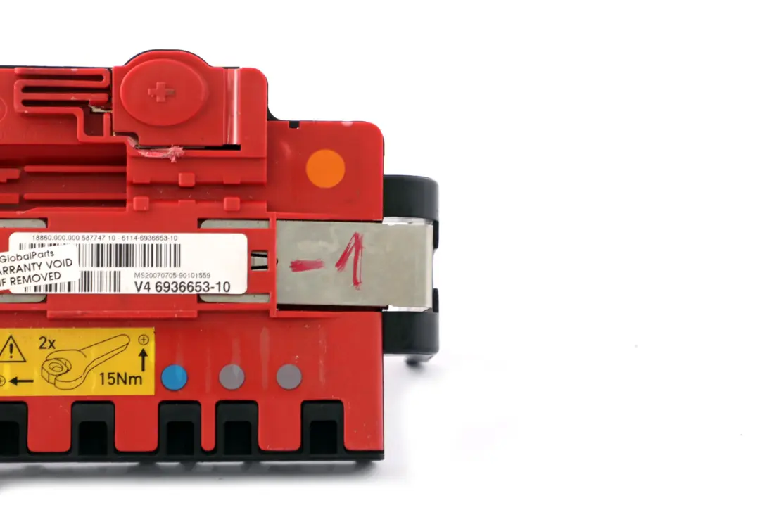 BMW E81 E82 E84 E87 E88 E90 E91 Stromverteiler mit Sicherung 6936653 - SKU 6936653-1 - Teilenummer 6971370