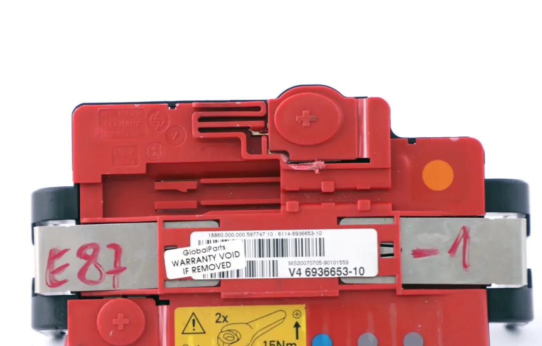 Distribution Box 6936653 to BMW E81 E82 E84 E87 E88 E90 E91 E92 Power with Part number 6971370 BMW E81 E82 E84 E87 E88 E90 E91 E92 Power Distribution Box 6936653 - SKU 6936653-1 - Part number 6971370