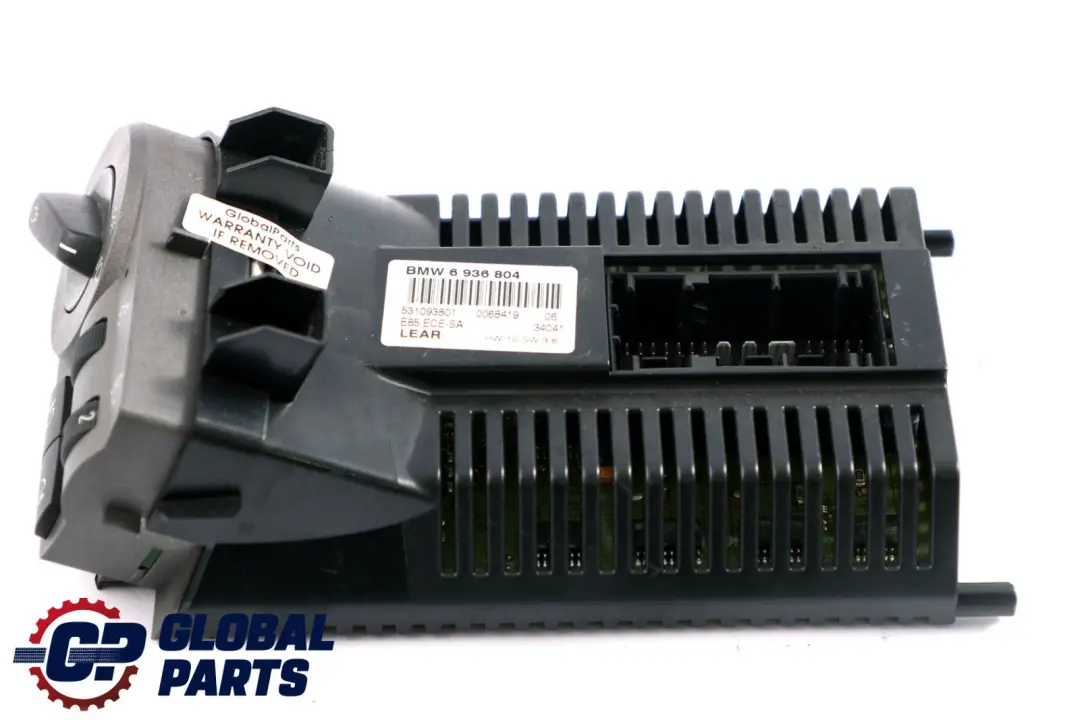 BMW E85 Roadster Elemento de Control de los Faros Interruptor de Luz - SKU 6936804 - Número de pieza 6936804
