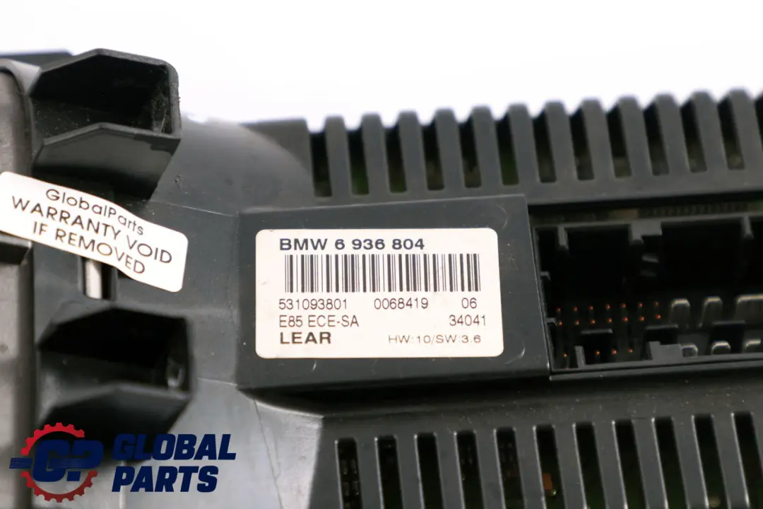 BMW E85 Roadster Elemento de Control de los Faros Interruptor de Luz - SKU 6936804 - Número de pieza 6936804
