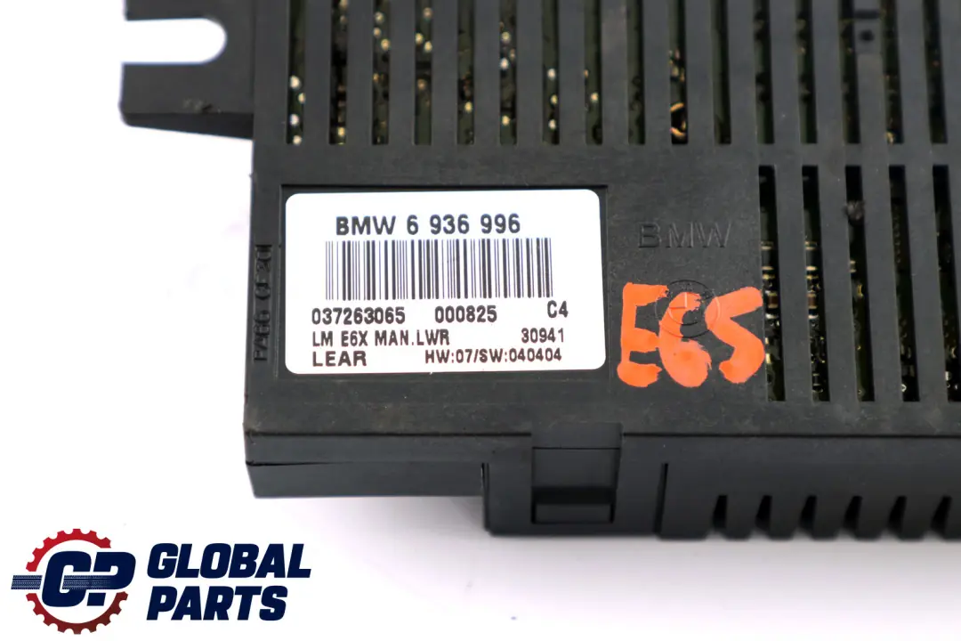 Light Control Unit Headlight Module Lear LM E6X MAN. LWR to BMW E65 with Part number 6936996 BMW E65 Light Control Unit Headlight Module Lear LM E6X MAN. LWR - SKU 6936996 - Part number 6936996