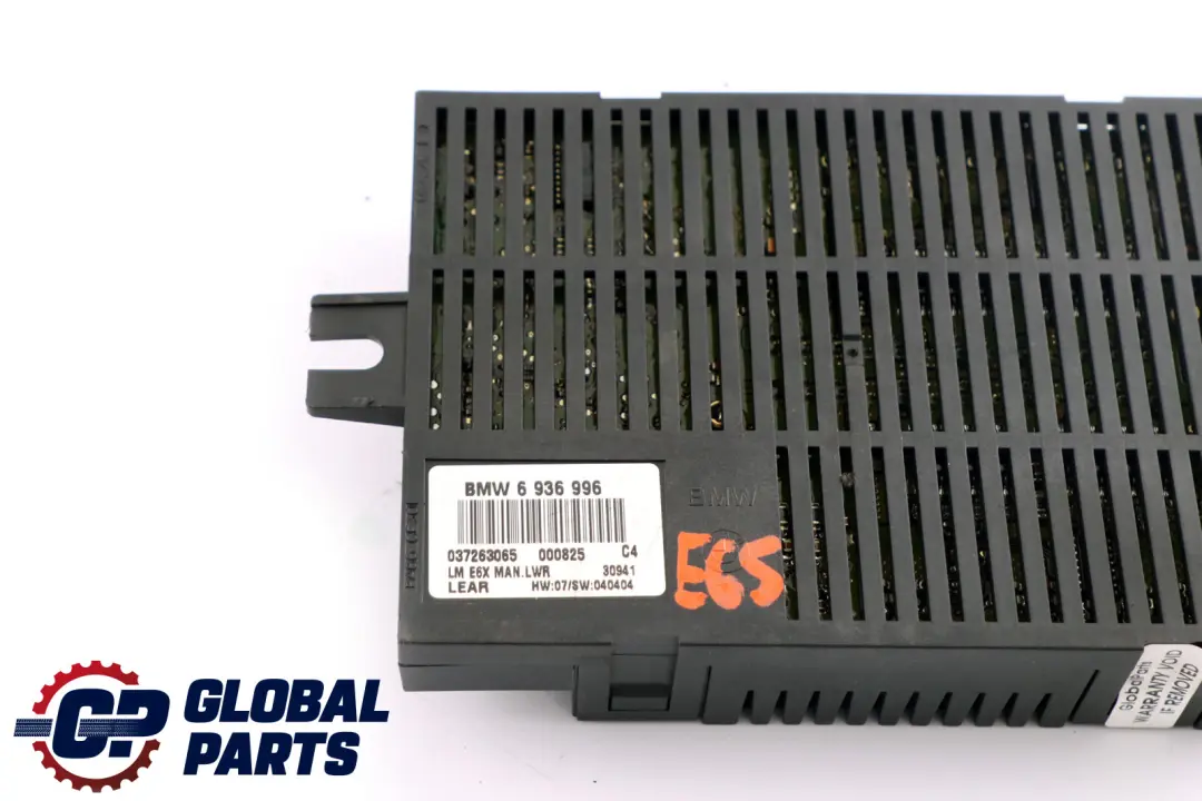 Modulo De control De luces Lear LME6X MAN. LWR para BMW E65 con número de pieza 6936996 BMW E65 Modulo De control De luces Lear LME6X MAN. LWR - SKU 6936996 - Número de pieza 6936996