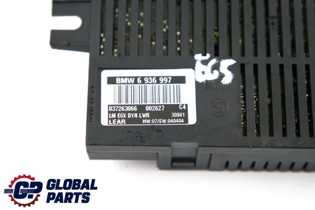 *BMW 7 Series E65 Light Control Module Unit Lear LM E6X DYN. LWR (LCM) to with Part number 6936997 *BMW 7 Series E65 Light Control Module Unit Lear LM E6X DYN. LWR (LCM) - SKU 6936997-1 - Part number 6936997