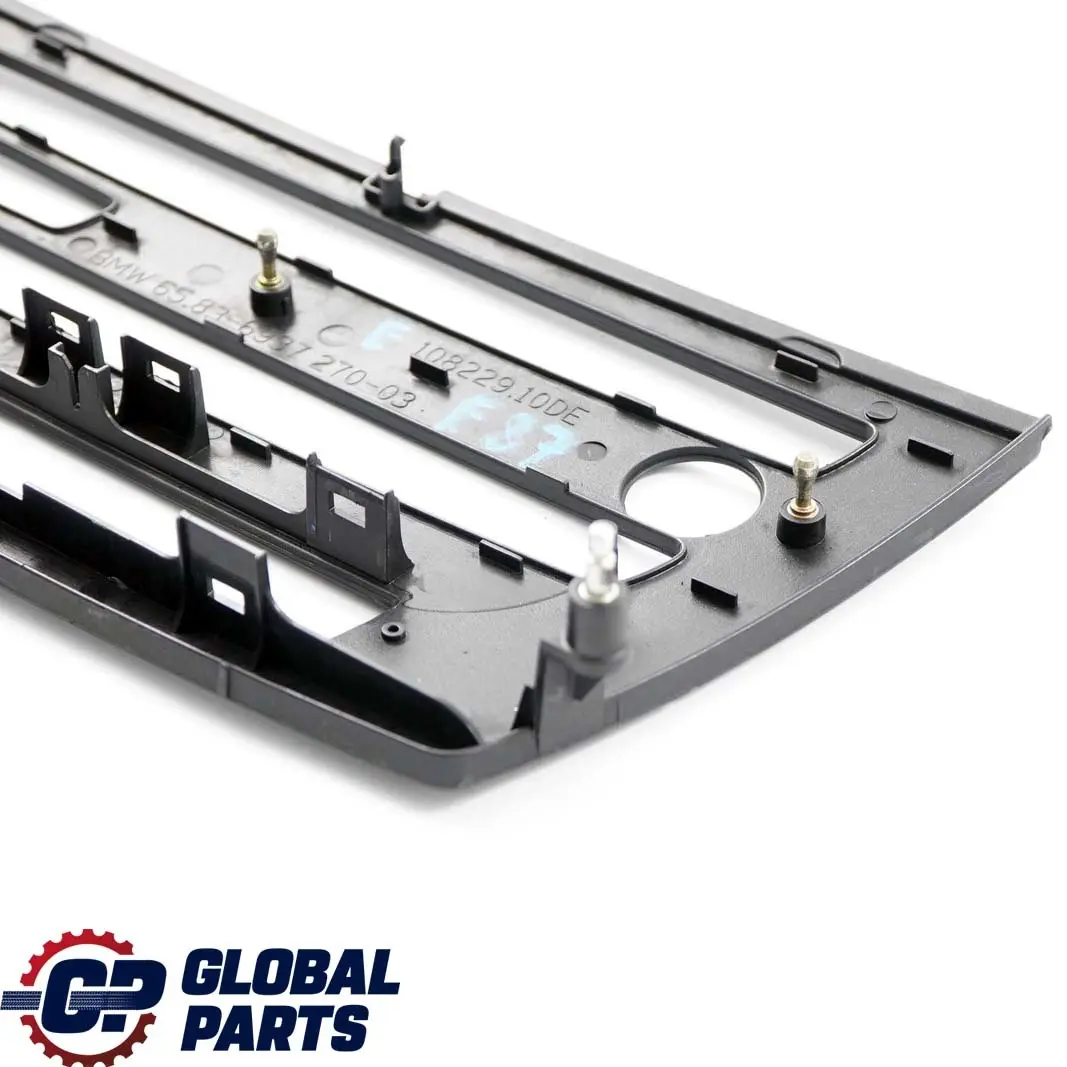 BMW 1 E81 E87 Blende Verkleidung Radio Armaturenbrett Abdeckung Rahmen - SKU 6937270 - Teilenummer 6937270