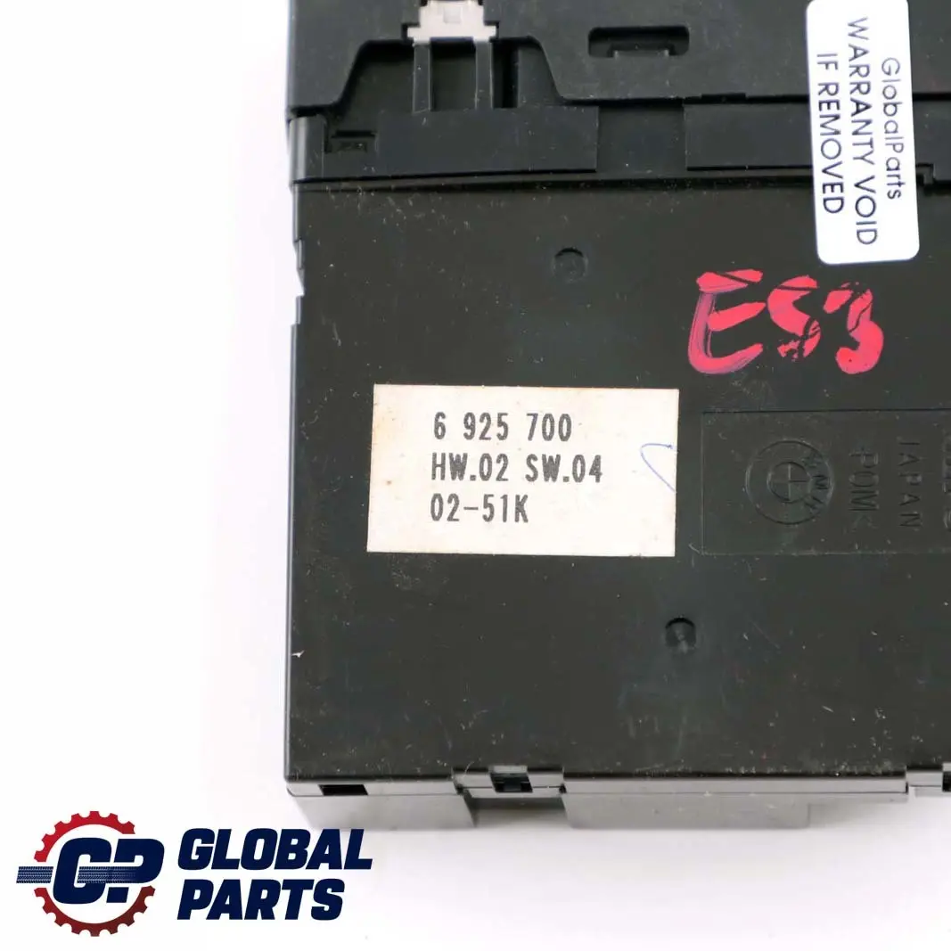 Front Passenger Side Window Switch Left N/S to BMW X5 Series E53 with Part number 6937484 BMW X5 Series E53 Front Passenger Side Window Switch Left N/S - SKU 6937484 - Part number 6937484