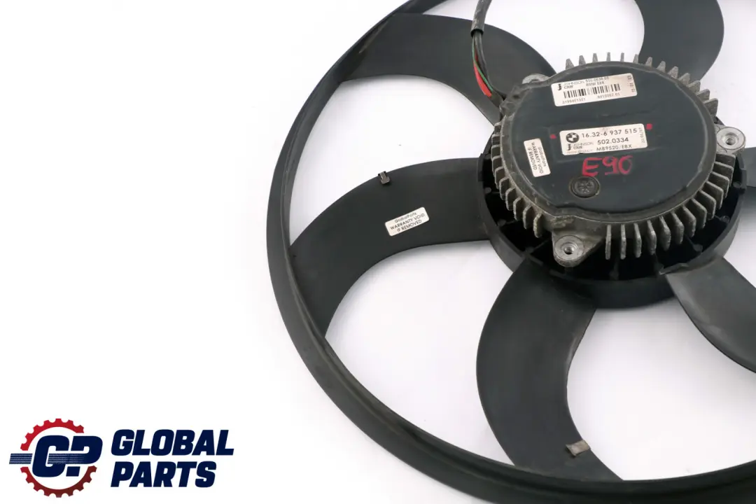  Ventilador Del Radiador BMW E81 E87 E90 E91 E92 E93 Refrigeración Motor - SKU 6937515 - Número de pieza 6937515
