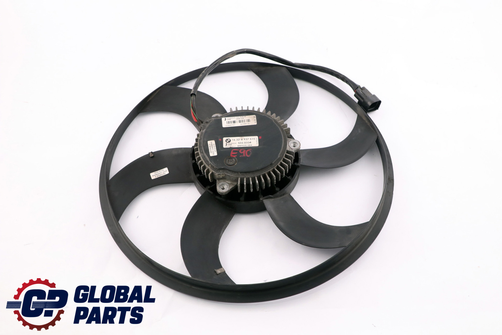 thumbnail image 2 of Genuine BMW Engine Cooling Fan Motor – 6937515 – For E81 E87 E90 E91 E92 – Used OEM Grade A 2 of 5