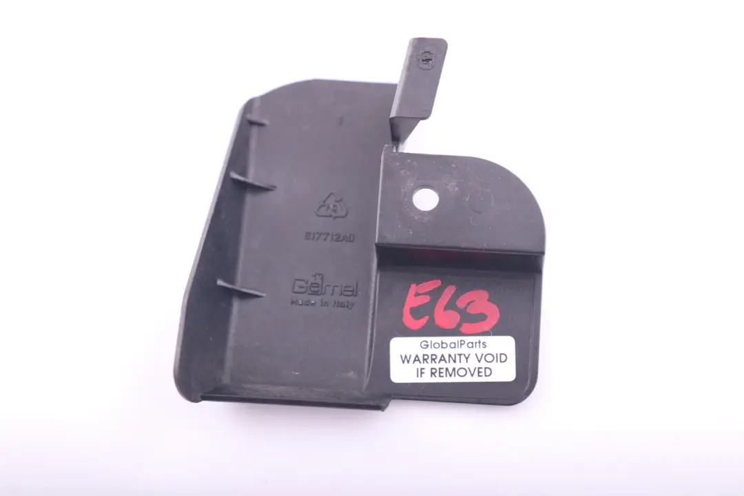 Emergency Power Alarm Siren Cover to BMW 6 Series E63 E64 with Part number 6937761 BMW 6 Series E63 E64 Emergency Power Alarm Siren Cover - SKU 6937761 - Part number 6937761