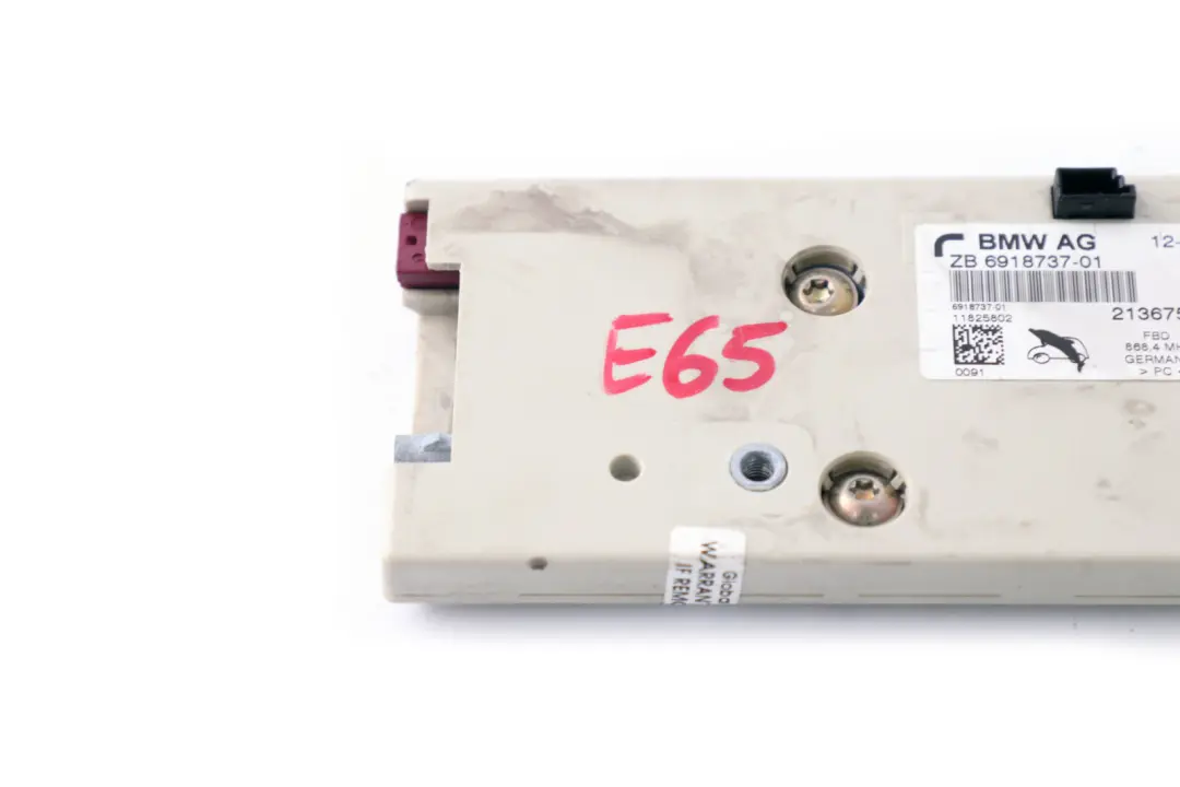 Wzmacniacz Antenowy Anteny Tył 868MHZ do BMW E65 E66 E67 o numerze 6938064 BMW E65 E66 E67 Wzmacniacz Antenowy Anteny Tył 868MHZ - SKU 6938064 - Numer Części 6938064