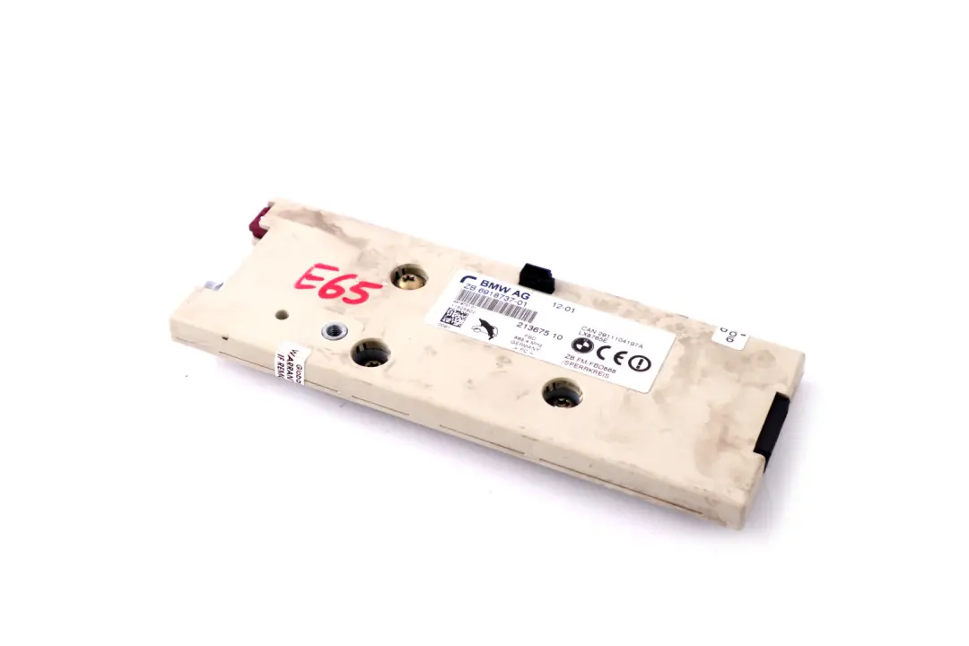Amplificador Ventana Trasera Antena Módulo Amplificador 868MHZ para BMW E65 E66 E67 con número de pieza 6938064 BMW E65 E66 E67 Amplificador Ventana Trasera Antena Módulo Amplificador 868MHZ - SKU 6938064 - Número de pieza 6938064