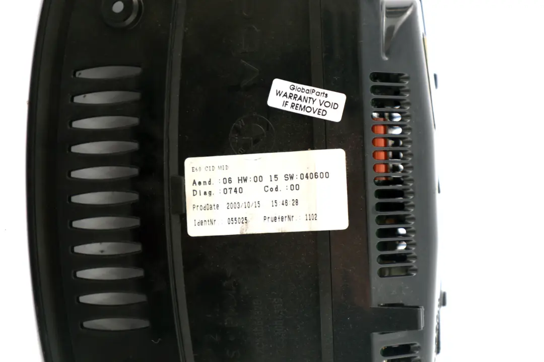 BMW 3 5 6 Series E60 E63 E90 E91 LCI Dashboard Dash Monitor Display Screen 6,5 - SKU 6938109 - Part number 6938109