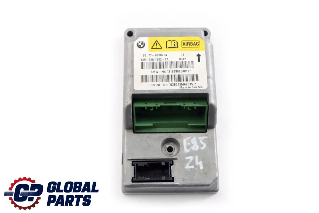 Módulo De Información De Seguridad Airbag para BMW Z4 E85 Roadster Cabrio con número de pieza 6938264 BMW Z4 E85 Roadster Cabrio Módulo De Información De Seguridad Airbag - SKU 6938264 - Número de pieza 6938264