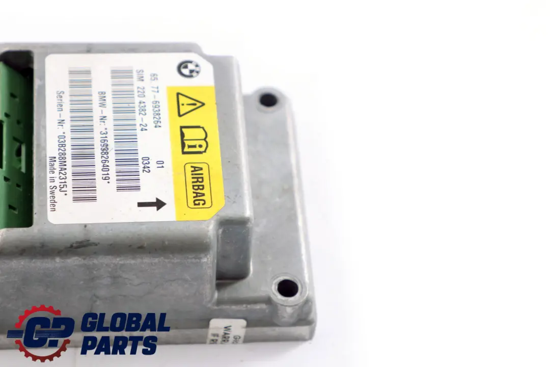 BMW Z4 E85 Roadster Cabrio Módulo De Información De Seguridad Airbag - SKU 6938264 - Número de pieza 6938264