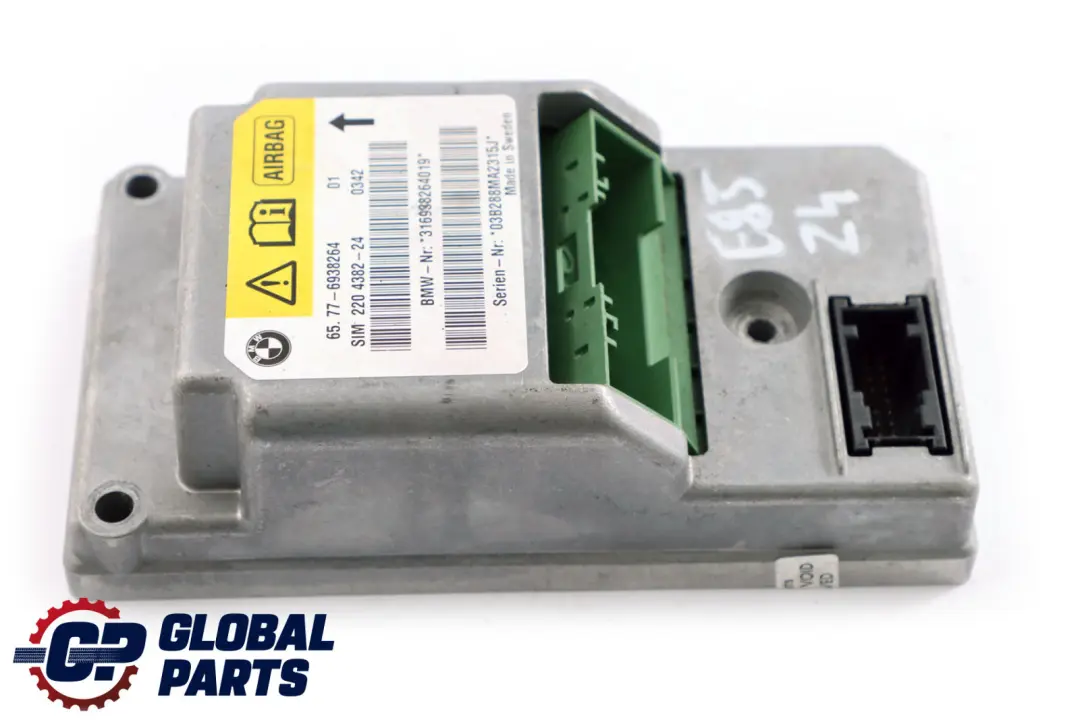 Sterownik Moduł Poduszek Airbag do BMW Z4 E85 o numerze 6938264 BMW Z4 E85 Sterownik Moduł Poduszek Airbag - SKU 6938264 - Numer Części 6938264