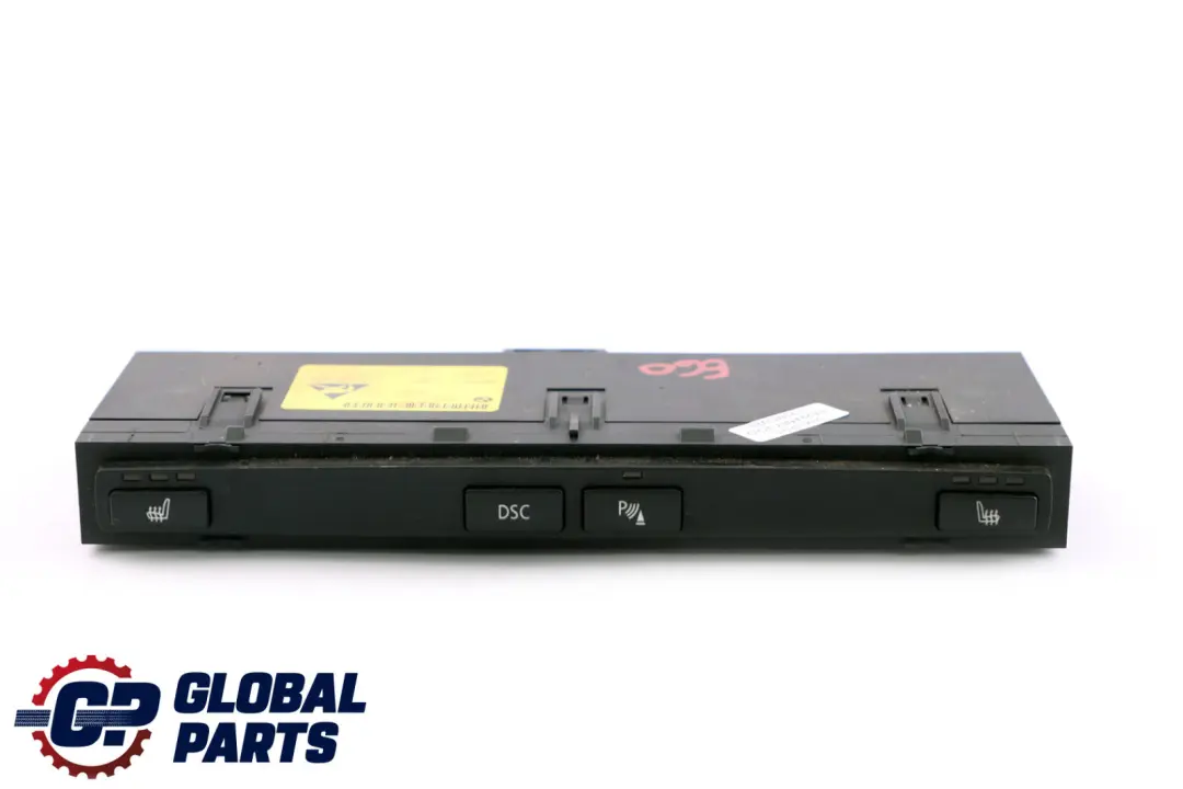 Switch Unit Control Panel Centre Console PDC DSC Seat Heather to BMW 5 Series E60 with Part number 9159168 BMW 5 Series E60 Switch Unit Control Panel Centre Console PDC DSC Seat Heather - SKU 6938313 - Part number 9159168