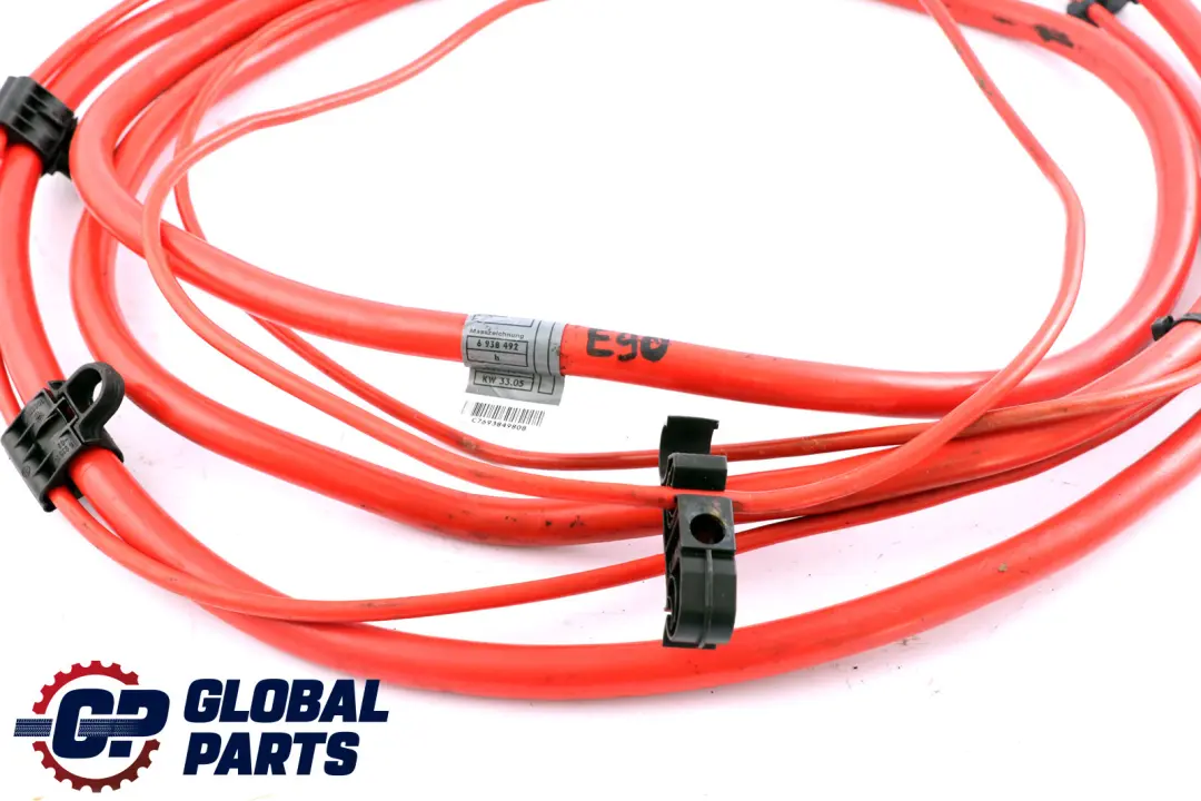 Positive Cable Battery Lead to BMW 3 Series E90 E90N E91N E92 E93 LCI with Part number 9125036 BMW 3 Series E90 E90N E91N E92 E93 LCI Positive Cable Battery Lead - SKU 6938498 - Part number 9125036