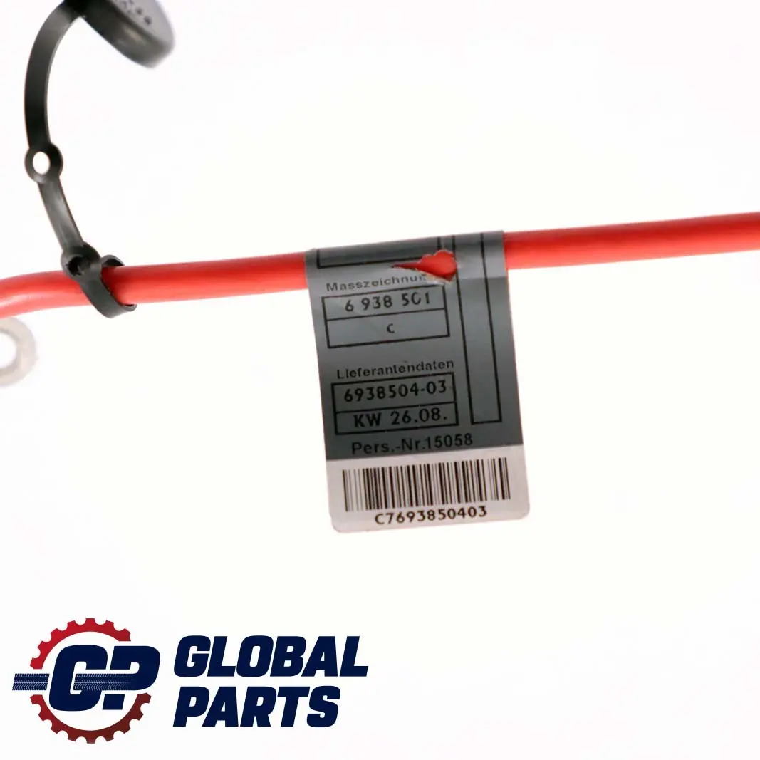  Cable Positivo De La Batería BMW E90 E91 E92 E93 Cableado De La Batería - SKU 6938504-1 - Número de pieza 6938504