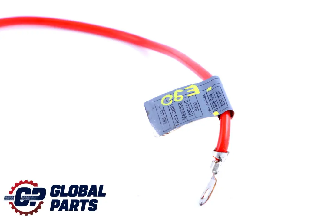 Battery Cable BMW E90 E91 E92 E93 Positive Lead Battery Wiring Harness to with Part number 61126938504 Battery Cable BMW E90 E91 E92 E93 Positive Lead Battery Wiring Harness - SKU 6938504 - Part number 61126938504