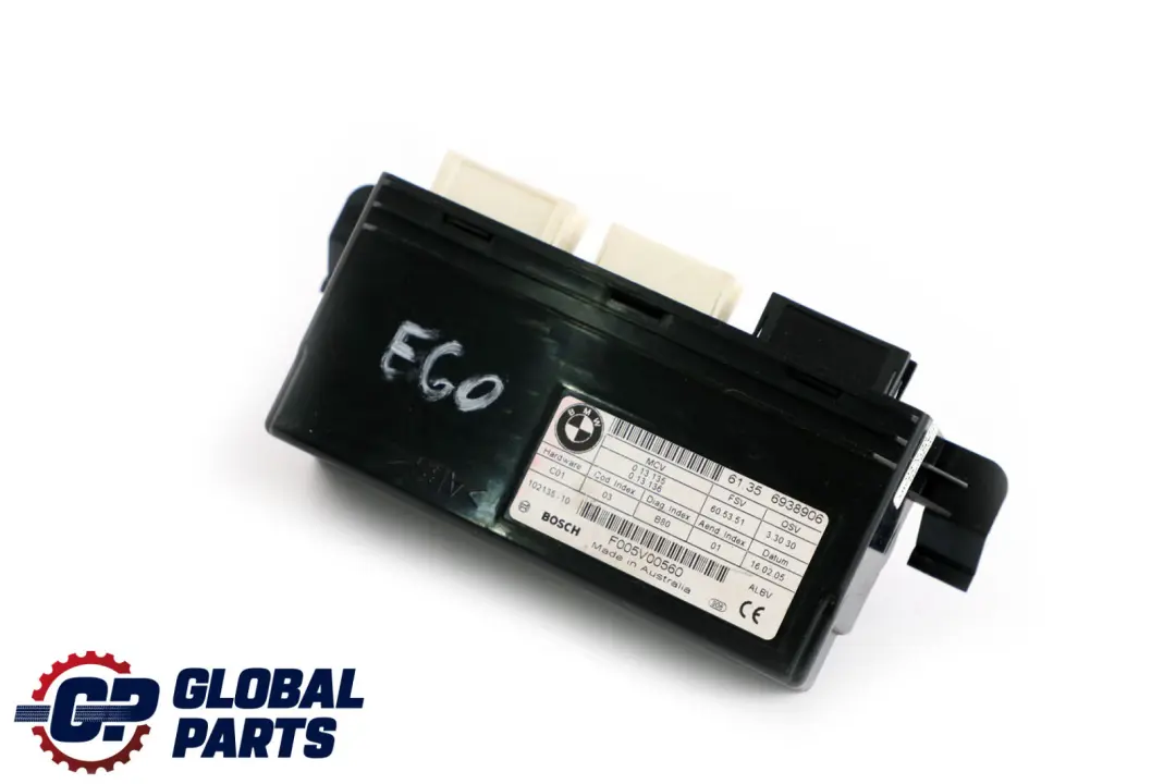 Control Unit Backrest Adjustment to BMW 5 Series E60 E61 LCI Seat with Part number 6938911 BMW 5 Series E60 E61 LCI Seat Control Unit Backrest Adjustment - SKU 6938906 - Part number 6938911