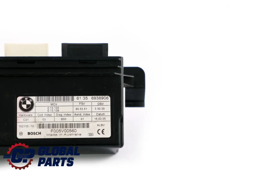 BMW 5 Series E60 E61 LCI Seat Control Unit Backrest Adjustment - SKU 6938906 - Part number 6938911