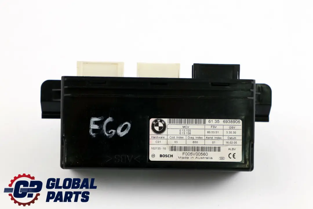 Control Unit Backrest Adjustment to BMW 5 Series E60 E61 LCI Seat with Part number 6938911 BMW 5 Series E60 E61 LCI Seat Control Unit Backrest Adjustment - SKU 6938906 - Part number 6938911