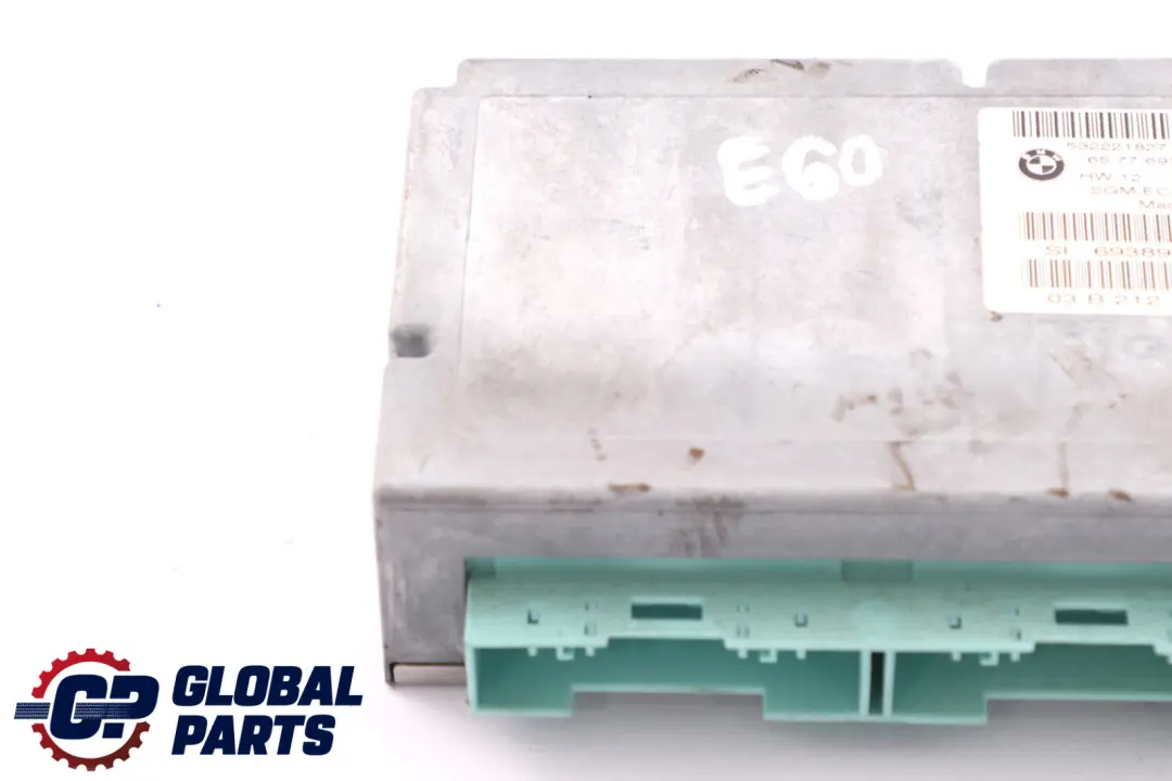 Airbag ECU Control Unit Gateway Module to BMW 5 Series E60 E61 with Part number 6938930 BMW 5 Series E60 E61 Airbag ECU Control Unit Gateway Module - SKU 6938930 - Part number 6938930