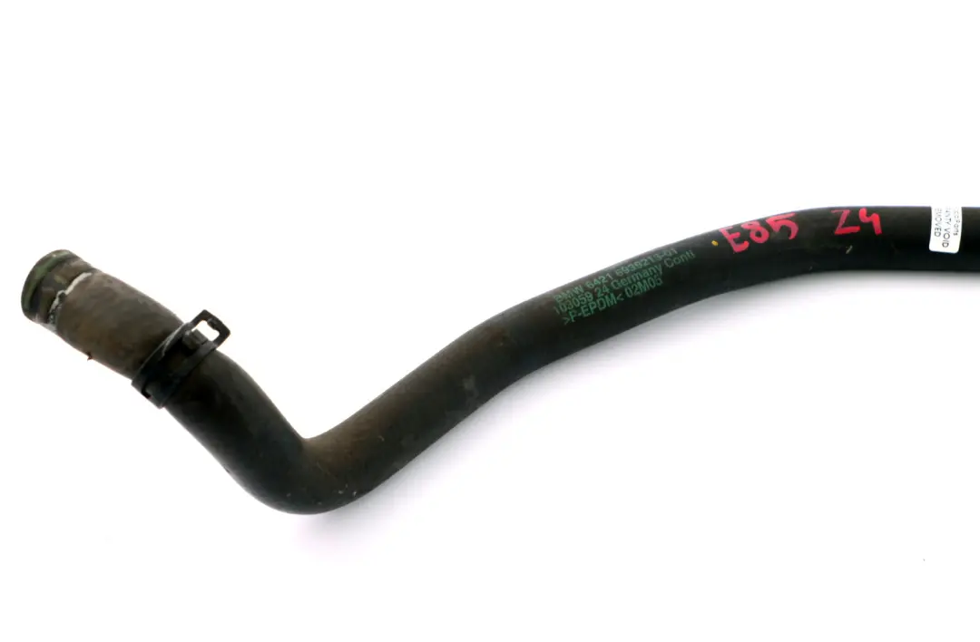 Tubo Radiatore Ritorno per BMW Z4 E85 Roadster Cabrio 2.0i con numero di parte 6939213 BMW Z4 E85 Roadster Cabrio 2.0i Tubo Radiatore Ritorno - SKU 6939213 - Numero di parte 6939213
