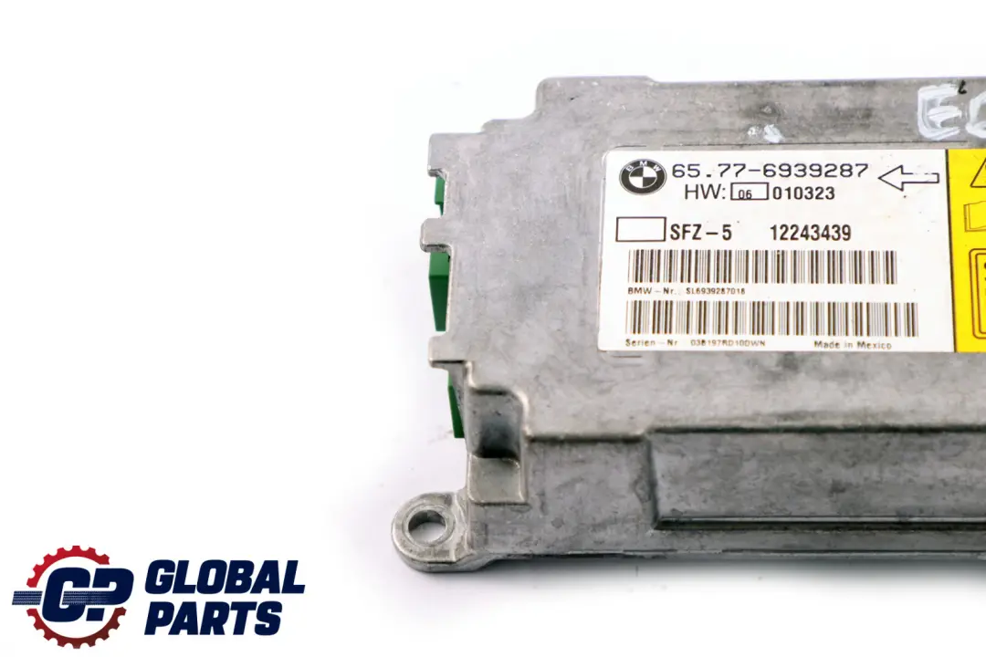 Luftmodul ECU Steuergerät Mitte Fahrzeugsensor für BMW E60 E61 E63 mit Teilenummer 6939287 BMW E60 E61 E63 Luftmodul ECU Steuergerät Mitte Fahrzeugsensor - SKU 6939287 - Teilenummer 6939287