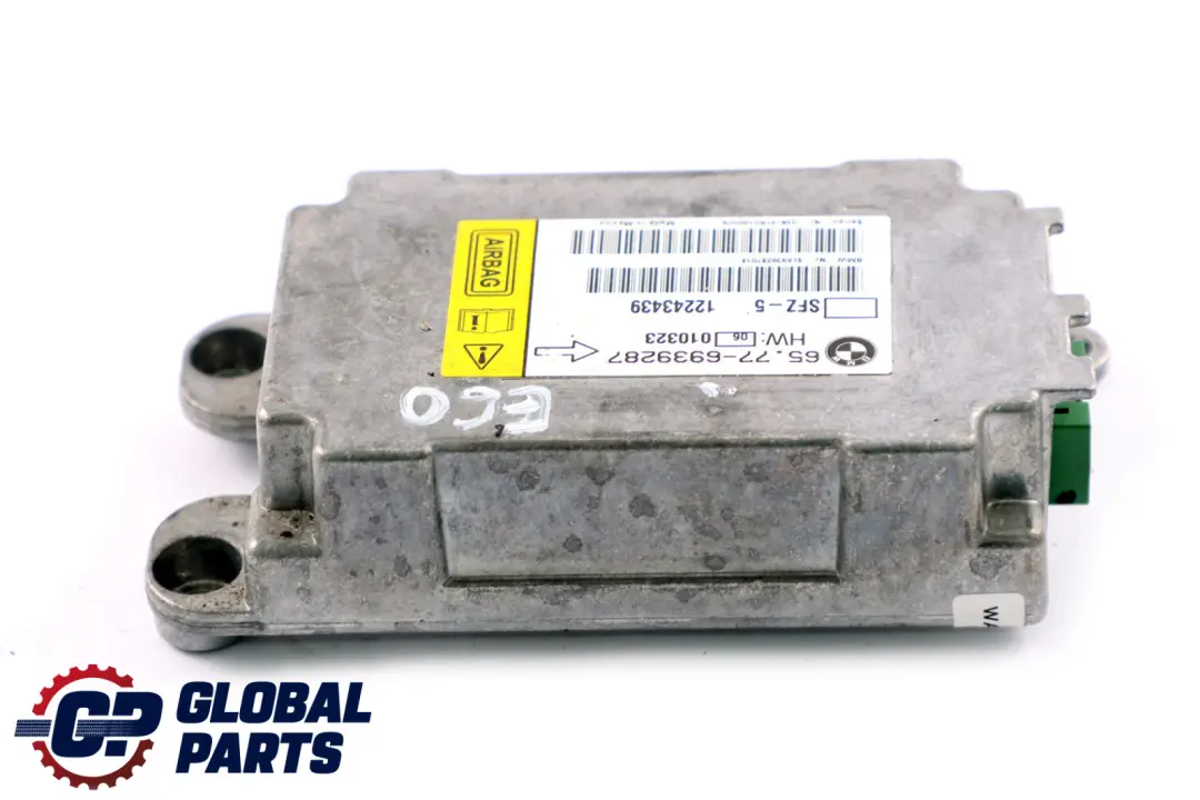 Luftmodul ECU Steuergerät Mitte Fahrzeugsensor für BMW E60 E61 E63 mit Teilenummer 6939287 BMW E60 E61 E63 Luftmodul ECU Steuergerät Mitte Fahrzeugsensor - SKU 6939287 - Teilenummer 6939287