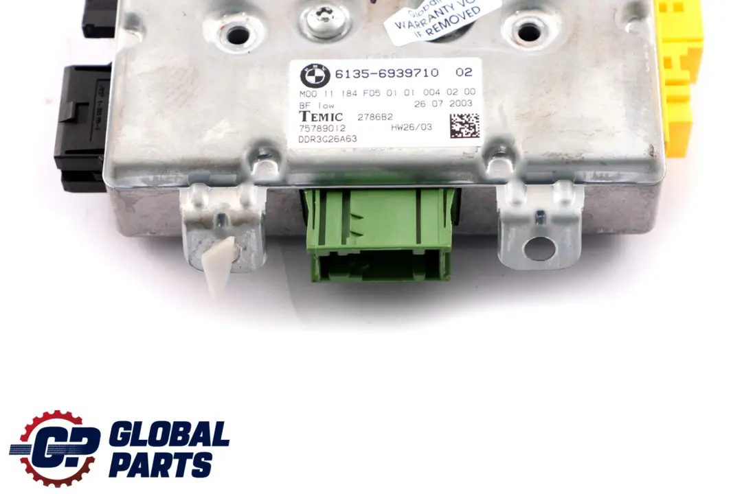 Door Airbag Control Module N/S to BMW 5 6 Series E60 E61 E63 E64 Passenger with Part number 6939710 BMW 5 6 Series E60 E61 E63 E64 Passenger Door Airbag Control Module N/S - SKU 6939710 - Part number 6939710