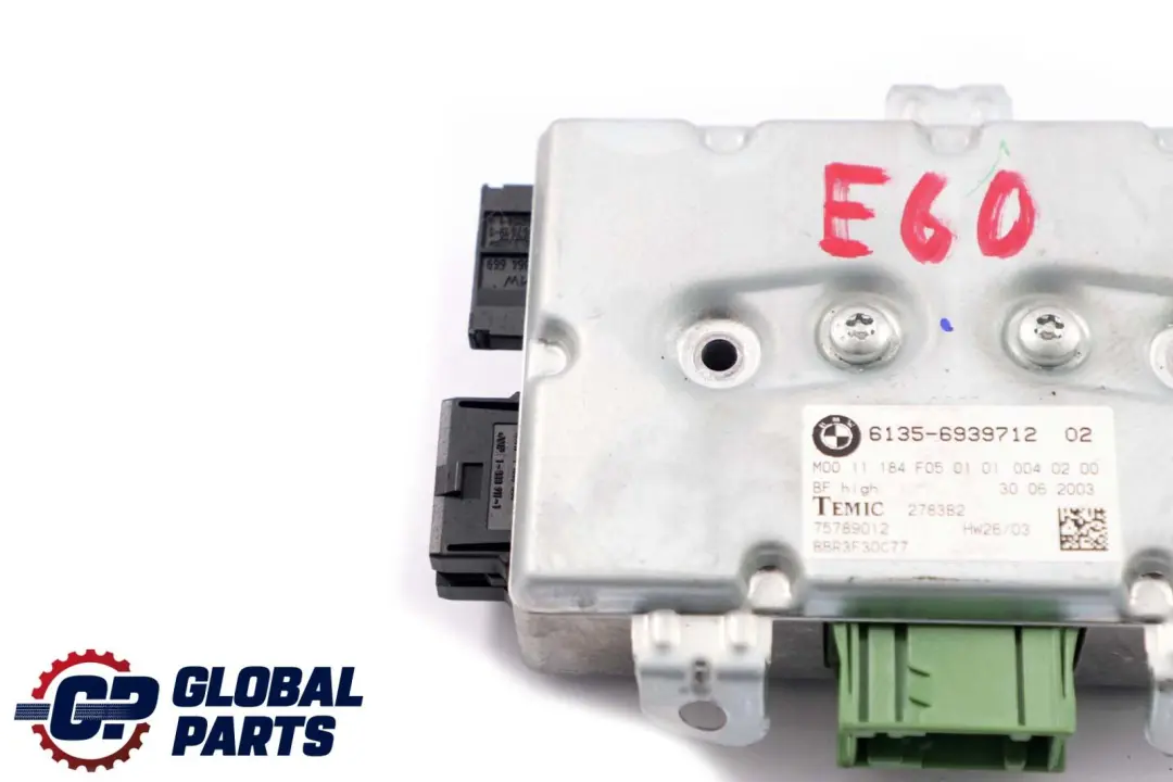 Modulo controllo airbag porta lato passeggero per BMW E60 E61 E63 con numero di parte 6976154 BMW E60 E61 E63 Modulo controllo airbag porta lato passeggero - SKU 6939712 - Numero di parte 6976154
