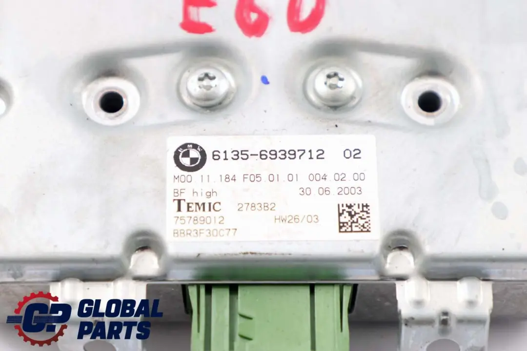 BMW E60 E61 E63 Passenger Side Door Airbag Control Module - SKU 6939712 - Numéro de pièce 6976154