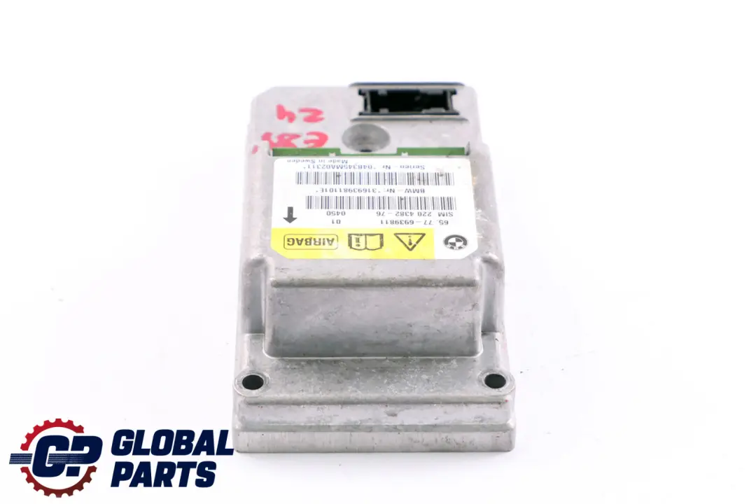 Safety Information Air Module to BMW E85 Roadster Cabrio with Part number 6939811 BMW E85 Roadster Cabrio Safety Information Air Module - SKU 6939811 - Part number 6939811